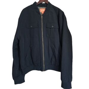 Joe Fresh Black Bomber Pilot Jacket - XL